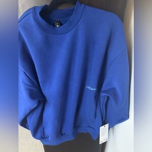Lululemon Big Cozy Crew Sweatshirt 
Brand New with Tags
Color: Riverside (Blue)